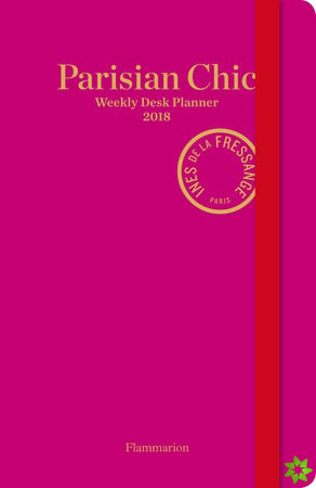 Parisian Chic: Weekly Desk Planner 2018