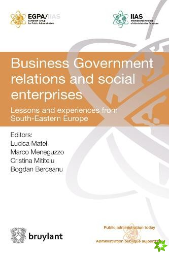 Business Government Relations and Social Enterprises