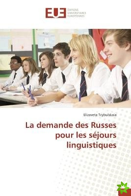 Demande Des Russes Pour Les Sejours Linguistiques