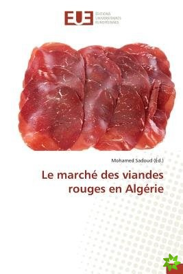 Marche Des Viandes Rouges En Algerie
