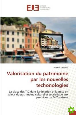 Valorisation Du Patrimoine Par Les Nouvelles Techonologies