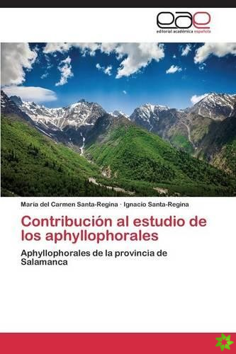 Contribucion Al Estudio de Los Aphyllophorales