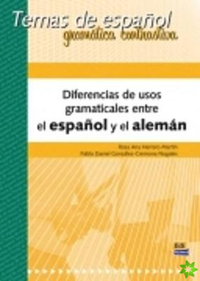 Diferencias de Usos Gramaticales Entre El Espanol y El Aleman