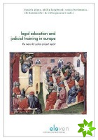 Legal Education and Judicial Training in Europe