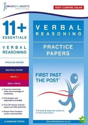 11+ Essentials Verbal Reasoning Practice Papers Book 2