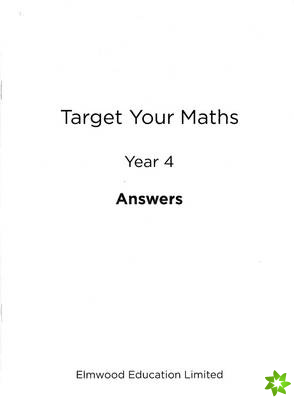 Target Your Maths Year 4 Answer Book