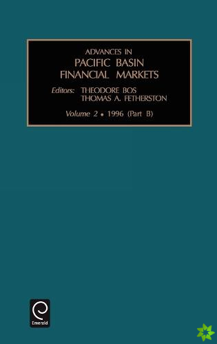 Advances in Pacific Basin Financial Markets