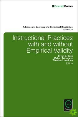 Instructional Practices with and without Empirical Validity