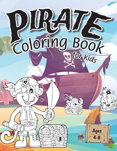 Pirate Coloring Book for Kids