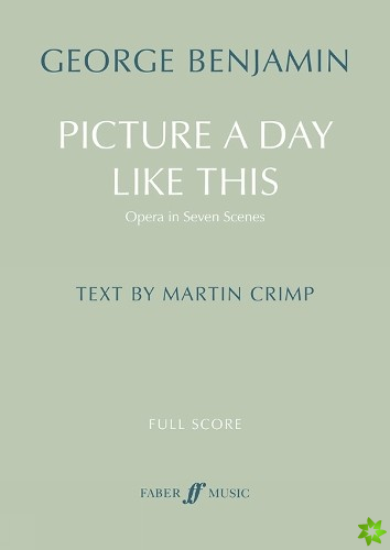 Picture a day like this (full score)