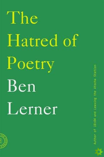 Hatred of Poetry