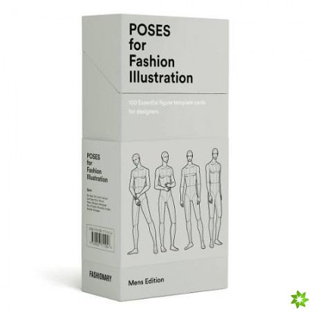 Poses for Fashion Illustration - Mens (Card Box)