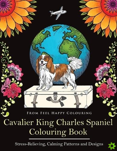 Cavalier King Charles Spaniel Colouring Book