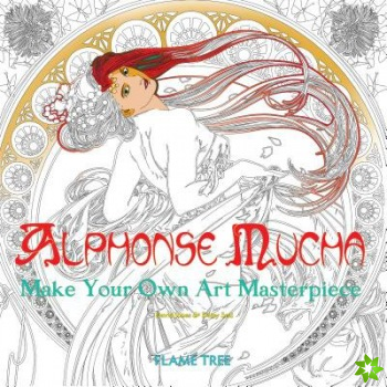 Alphonse Mucha (Art Colouring Book)