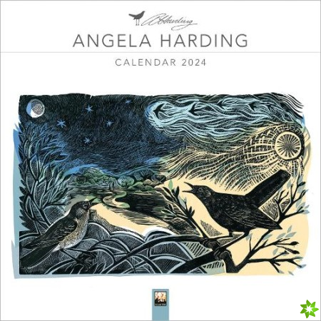 Angela Harding Wall Calendar 2024 (Art Calendar)