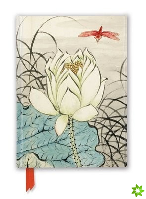 Ashmolean: Ren Xiong: Lotus Flower and Dragonfly (Foiled Journal)