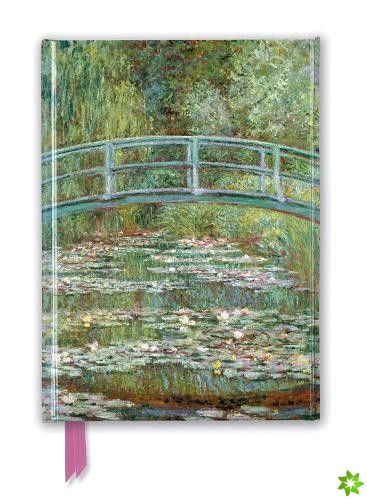 Claude Monet: Bridge over a Pond of Water Lilies (Foiled Journal)