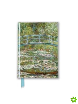 Claude Monet: Bridge over a Pond of Water Lilies (Foiled Pocket Journal)