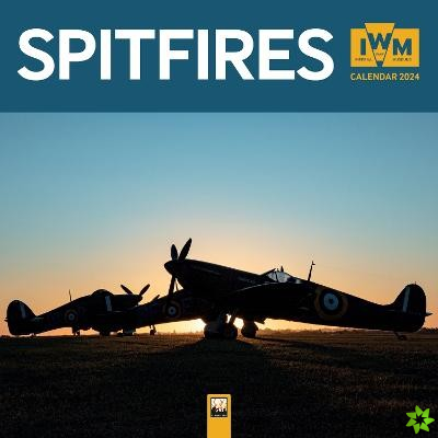 Imperial War Museums: Spitfires Wall Calendar 2024 (Art Calendar)