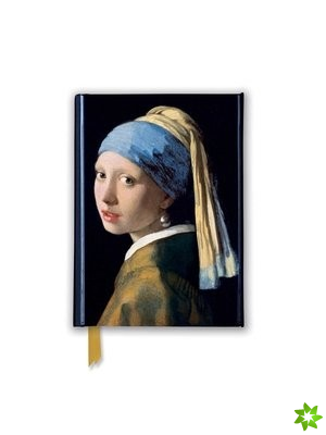 Johannes Vermeer: Girl With a Pearl Earring (Foiled Pocket Journal)