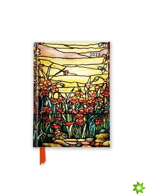 Louis Comfort Tiffany: Red Flowers & A Stream Pocket Diary 2023
