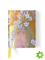 Mucha: The Flowers, Lily (Foiled Journal)