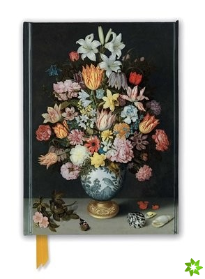 National Gallery: Bosschaert the Elder: Still Life of Flowers (Foiled Journal)