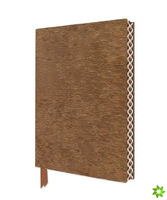 Textured Bronze Artisan Notebook (Flame Tree Journals)