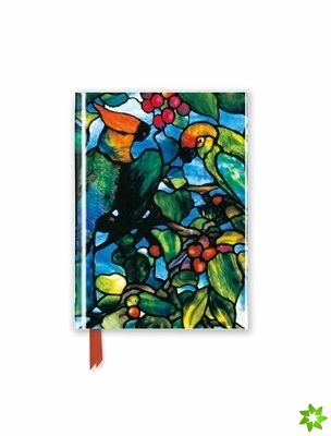 Tiffany: Parrots Transom (Foiled Pocket Journal)
