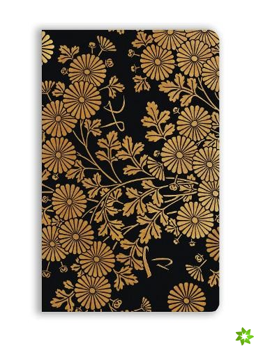 Uematsu Hobi: Box Decorated with Chrysanthemums (Soft Touch Journal)