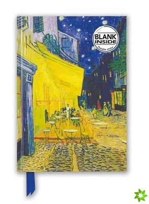 Van Gogh: Cafe Terrace (Foiled Blank Journal)