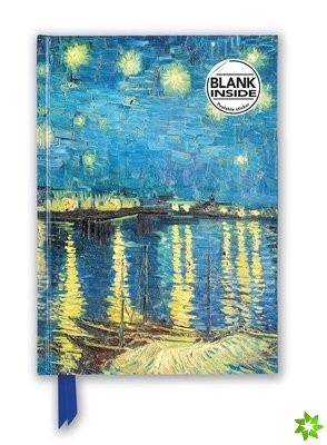 Vincent van Gogh: Starry Night over the Rhone (Foiled Blank Journal)
