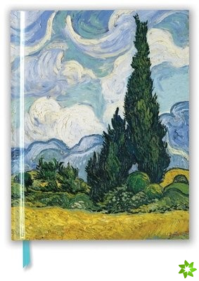 Vincent van Gogh: Wheat Field with Cypresses (Blank Sketch Book)