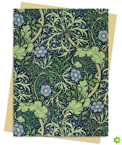 William Morris: Seaweed Wallpaper Greeting Card Pack