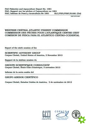 Report of the Sixth session of the Scientific Advisory Group, Corpus Christi, United States of America, 3 November 2013