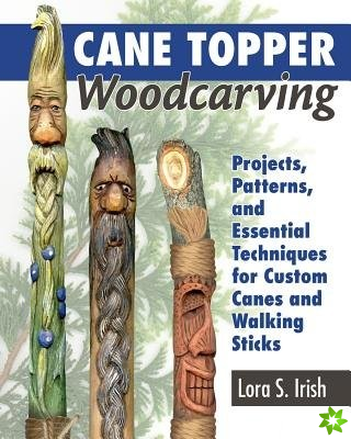 Cane Topper Wood Carving