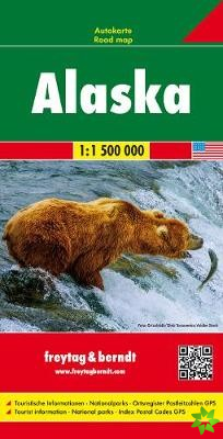 Alaska Road Map 1:1 500 000