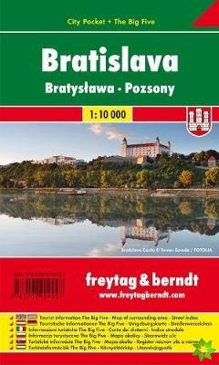 Bratislava City Pocket + the Big Five Waterproof 1:10 000
