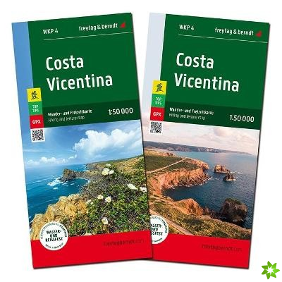 Costa Vicentina Hiking and Leisure Map 1:50,000