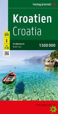 Croatia Road Map 1:500,000