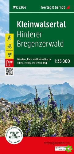 Kleinwalsertal Hiking, Cycling & Leisure Map