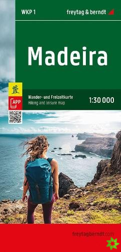 Madeira Hiking, Cycling & Leisure Map