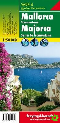 Majorca - Serra De Tramuntana Hiking + Leisure Map 1:50 000