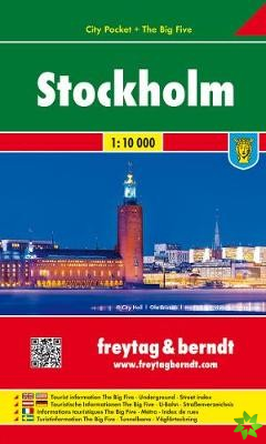 Stockholm City Pocket + the Big Five Waterproof 1:10 000