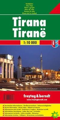 Tirana Map 1:10.000