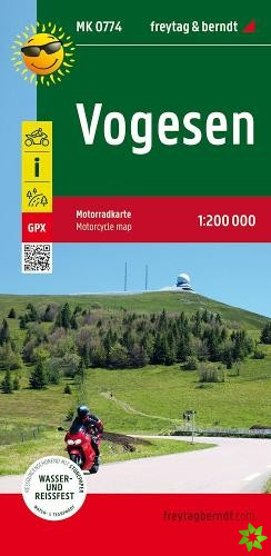 Vogesen, Motorcycle map 1:200.000