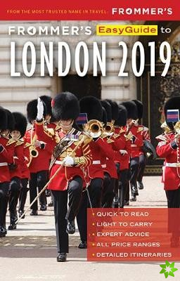Frommer's EasyGuide to London 2019