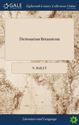 Dictionarium Britannicum