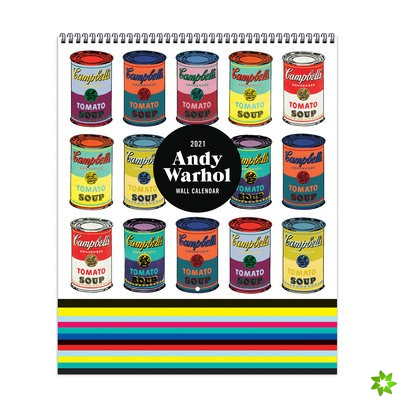 Andy Warhol 2021 Tiered Wall Calendar