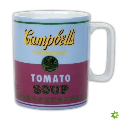 Andy Warhol Campbell`s Soup Red Violet Mug